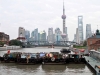 View of Pudong from Suzhou Creek, Shanghai, China