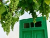 Siphnos Green Door with grapes